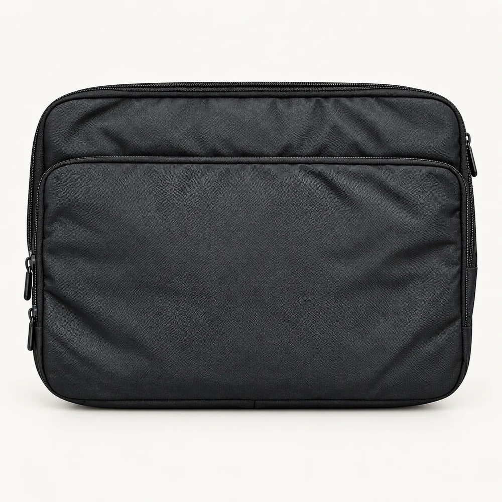 Black Lime-Lined Laptop Sleeves